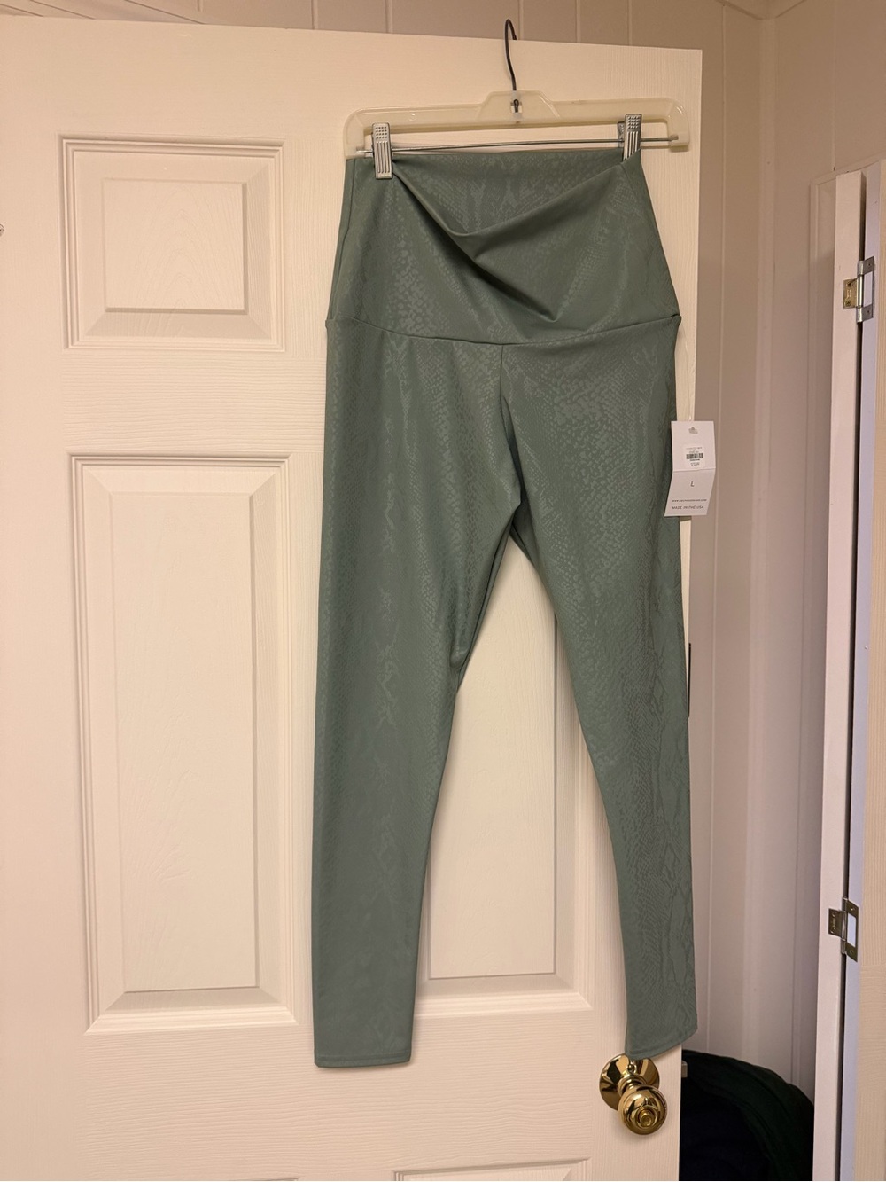 Emily Hsu Designs Olive Sage High-Waist Leggings